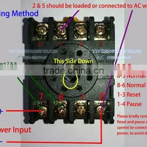 Timer Relay DH48S-S DC/AC12V DC/AC24V AC110V AC220V AC380V Programmable Delay Relay With Socket Base thumbnail-1