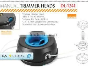 Petro Trimmer Parts Nylon Brush Cutter Manual Trimmer Head thumbnail-1