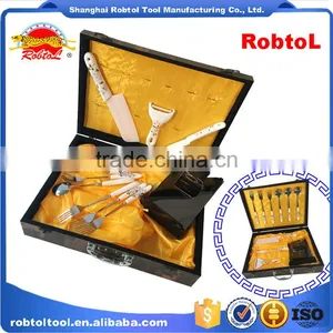 10 in 1 Set Kit Ceramic Chef Knife Kitchen Knives Damascus Japanese Butcher Dinnerware Cook Cutlery thumbnail-4