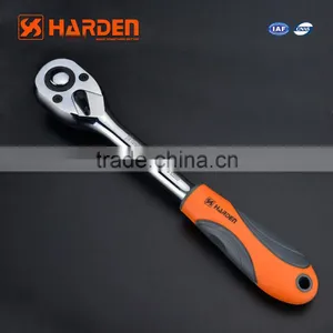 Professional 1/2" Quick Release Ratchet Wrench With Grip Handle thumbnail-1