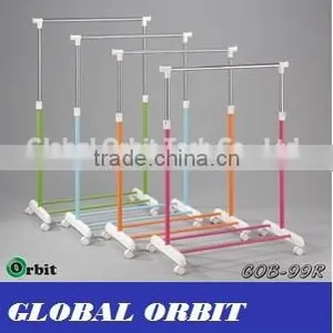 Extendable Single Pole Clothes Rack, Mechanical Clothes Rack thumbnail-2