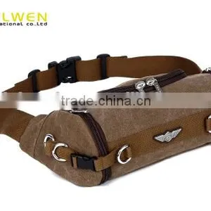Casual Outdoor Sport Brown Waist Bag for Men thumbnail-1