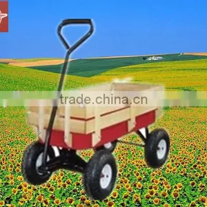 Kid Wooden Garden Tool Cart TC1801 150kg thumbnail-1