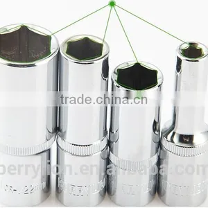 Berrylion 32mm Mirror Finished Extension Socket 1/2" Socket thumbnail-1