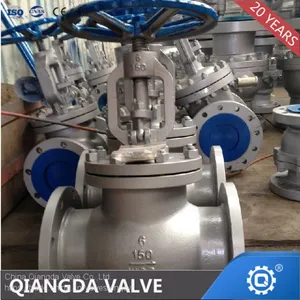 ANSI WCB A216 150LB 300LB 600LB Flanged End Globe Valve thumbnail-3