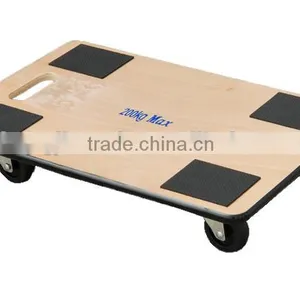 2014 Wooden Flower Flat Lumber Tray Dolly Tool Cart/outdoor Flower Cart thumbnail-1