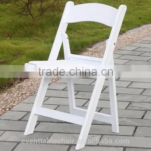 Outdoor Plastic Chair Resin Folding Chair for Wedding Rental thumbnail-2