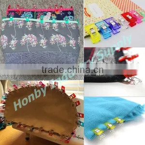 Hand Sewing Fabric Binding 27mm Translucent Quilting Sewing Plastic Wonder Clip thumbnail-5