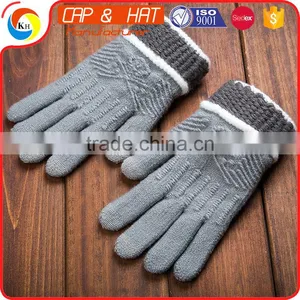 Cotton Arcylic Glove Smart Phone Winter Warm Touch Screen Gloves Best Promotional Gift thumbnail-5