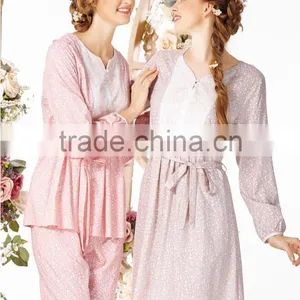 Elegant Custom-made Spring Summer Cotton Sleepwear thumbnail-1