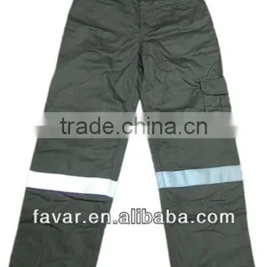 FR Cotton Oil Field Industrial Workwear Cargo Pants Men With Many Pockets thumbnail-1