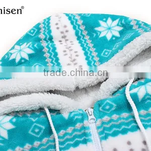 Wholesale Promotion Women Fleece Printing Jacket thumbnail-3