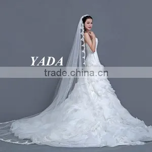 Latest Style Lace and Beaded Embroidery Plus Size Wedding Dress thumbnail-2