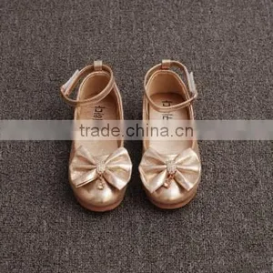 F10040E Latest Girls Fancy Shoes New Design Bowknot Shoes for Small Girls thumbnail-4
