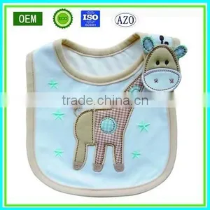 Custom Embroidered Baby Bandana Bibs thumbnail-1