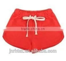 Top Quality Custom Design 100 Cotton Plain Girls Beach Shorts thumbnail-2