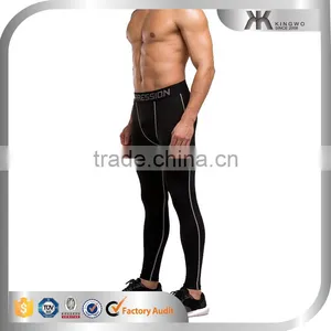 Custom Compression Flat Stitching Jogger Pants,Men's Clothing thumbnail-3