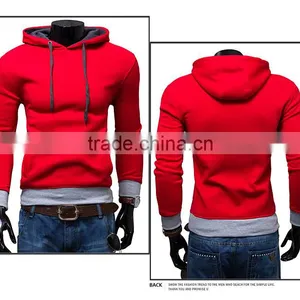Oem Wholesale Cheap Hoodies/ Custom Fashion Man Hoody Garment/bulk Blank Pullover Hoodies thumbnail-3