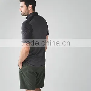 Classical Solid Color Contrast Piping 1/4 Zipped Pullover Sport Sweatshirt thumbnail-3