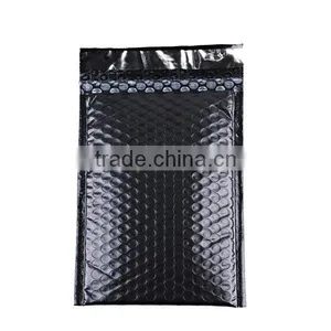 Plastic Black Poly Bubble Mailer Bags thumbnail-3