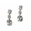 Elegant Zircon Earrings Cubic Zircon Jewelry Bridal Jewelry CZ Earrings ESL2828 thumbnail-1