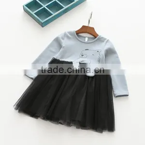B22644A Autumn New Fashion Girl Cartoon Printting Dress thumbnail-6
