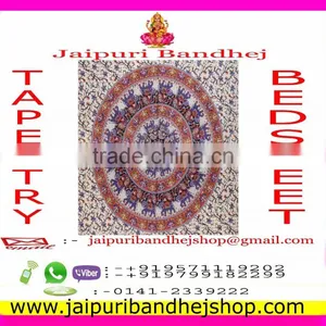 Jaipuri Home Mandala Tapestries thumbnail-4