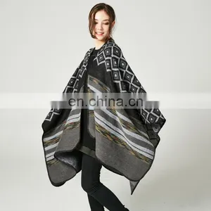 The New Color Shawl Worn Lady Traveling Cloak And Scarf thumbnail-2