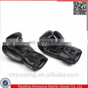 Cheap Boxing Equipment Black Custom Boxing Gloves Oem thumbnail-1