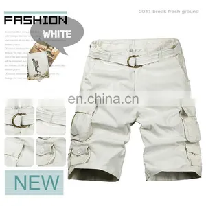 Summer High Quality Outdoor Casual Custom Cheap 100% Cotton Multi Color 1/2 Baggy Cargo Shorts for Men Professional Manufacturer thumbnail-4