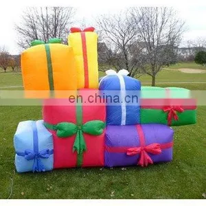 Inflatable Christmas Gift Boxes for Outdoor Decoration thumbnail-1