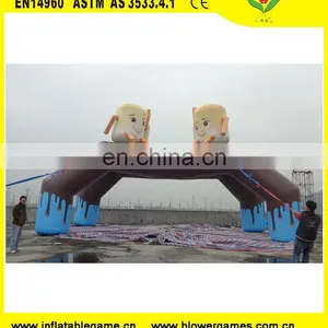Event Promotion Advertising Giant Double Inflatable Arch thumbnail-1