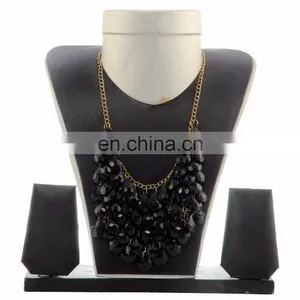 Belly Dance Costume Jewelry -Vinatge Pearl Neckalce Indian Fashion Jewelry thumbnail-4