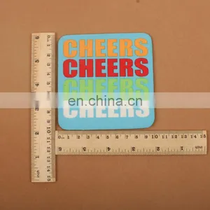 Cute Different Shape Felt Drink Coaster Made in China thumbnail-3