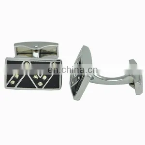 Wholesale Hardware Jewelry Crystal Cufflink thumbnail-6