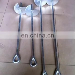 HDG Forged Earth Screw Helical Anchor Pile thumbnail-3