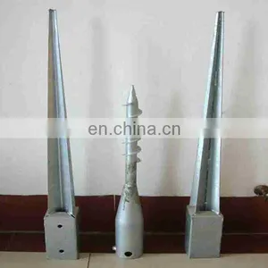 High Quality Metal Ground Post Anchor Post Spike thumbnail-1