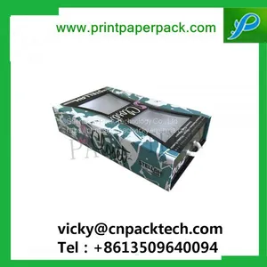 Custom Eco-Friendly Cardboard Food Packing Boxes Kids Favor Chocolate Paper Box With PVC Window thumbnail-4