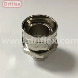 Driflex Swivel Cable Conduit Fitting Brass Silver Nickel Fitting thumbnail-3