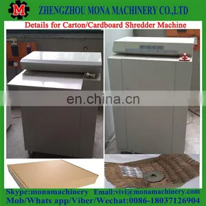 Professional Office Cardboard Shredder From Mona Factory for Sale thumbnail-3