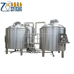 1BBL 2BBL 3BBL Micro Hotel Bar Pub Draft Beer Brewing Equipment Micro Brewery Machine thumbnail-2