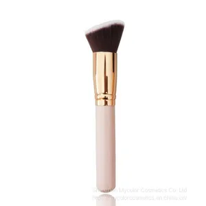 New High Quality Customized Portable Makeup Brush Powder Brush Foundation Brush OEM Blush Brush thumbnail-5