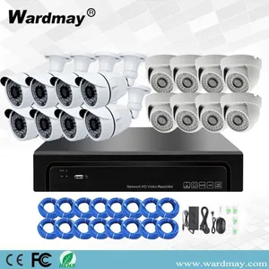 CCTV 16chs 2.0MP HD H. 265 Video Security IP Camera Poe NVR Kits for Home Security thumbnail-1