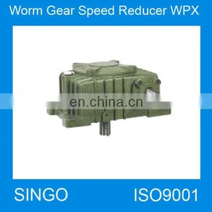 Worm Gear Speed Reducer WPX Mini Motor Reducer thumbnail-1