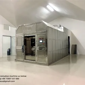 New Full Automatic Human Crematory Incinerator Oven No Smoke Cremation Machine Crematory Equipment Crematorium Machine thumbnail-4