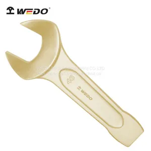 WEDO Non Sparking Aluminum Bronze DIN133 Striking Open End Wrench thumbnail-1