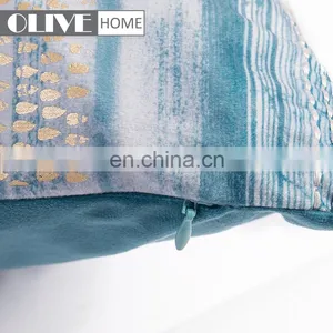 Super Soft Velvet Fashion Chair Home Sofa Seat Cushions Pillow Cover for Sale thumbnail-2