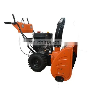 375cc Snow Thrower 196cc Loncin Engine 13hp Walking Type Cleaning Machine thumbnail-4