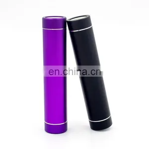 2020 Oem Logo Print Portable Aluminum Power Bank Gift Usb Port Metal Power Charger for Mobile Phone thumbnail-5