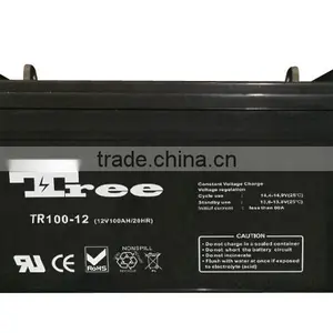 Maintenance Free 12v 100ah Inverter Battries Solar Battery Cell 12v 100ah Deep Cycle Battery thumbnail-1